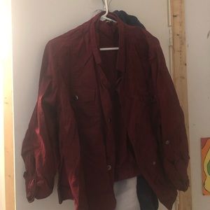 Red jacket